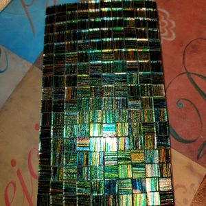 6 Marine Colored Glass Tiles Mini Notebooks